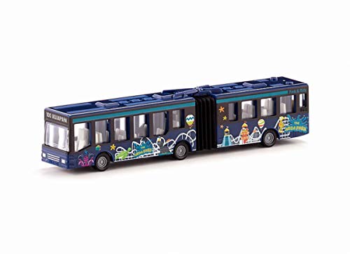 siku 1617, Gelenkbus, Metall/Kunststoff, Multicolor, Vielseitig einsetzbar, Spielzeugfahrzeug für Kinder, Sortierte