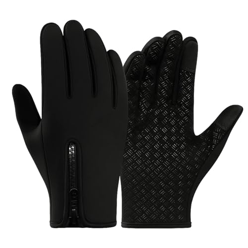 JazRvr Reithandschuhe Damen, Reithandschuhe, Sporthandschuhe, Reitschuhe, Touchscreen-Funktion, Outdoor Reitausrüstung, Thermo Handschuhe Winter Für Outdoor Laufen, Fahren, Radfahren, Wandern