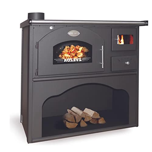 Küchenofen BALKAN ENERGY, Modell Classic GFS 5.9kW, Ofen Links