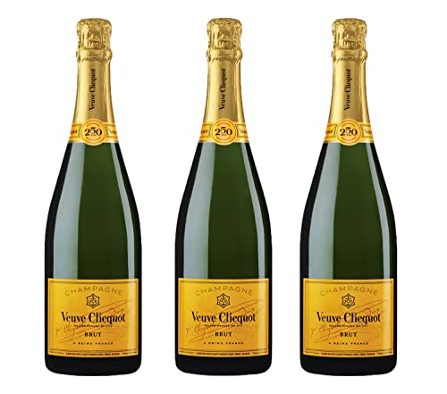 Veuve Clicquot Champagner Veuve Clicquot Yellow Label brut (3 x 0,75l)