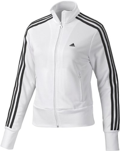 adidas Damen Trainingsanzug Essentials, white/black, 38, P90387-38