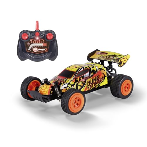 Dickie Toys - RC Auto Dune Stinger (22 cm) - ferngesteuertes Auto ab 6 Jahre mit Federung & Gummireifen, Remote Control Car für Kinder, 12 km/h, 2,4 GHz Fernbedienung, inkl. Batterien