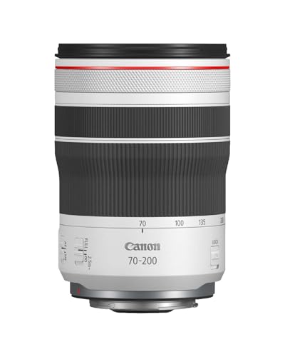 Canon RF 70-200mm F4L IS USM Objektiv | Konstante Blendenöffnung von 1:4, kompaktes und leichtes Design, wetterfest, kompatibel mit allen Canon Kameras der EOS R Serie