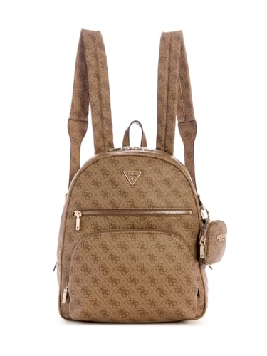 GUESS Power Play II Tech Backpack L Latte Logo
