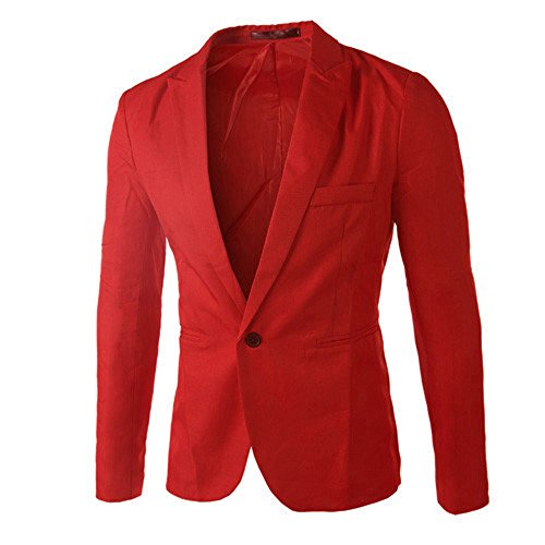 Sakko Jacke Herren Anzugjacke Anzüge & Sakkos Luxus EIN-Knopf Anzugjacke Herren Sakko Sportlich Blazerjacke Blazer Jacken Herren für Freizeit Blazer Sportsakko