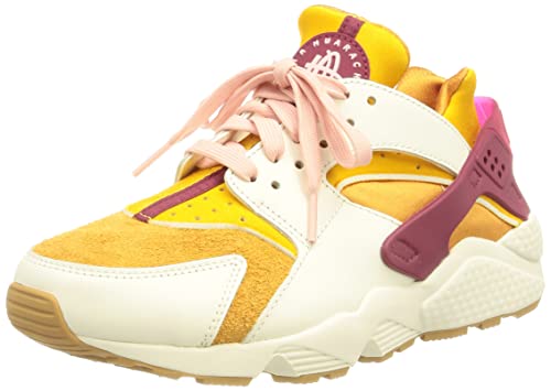 Nike Damen Air Huarache Sneaker, Sail/Rush Maroon, 40.5