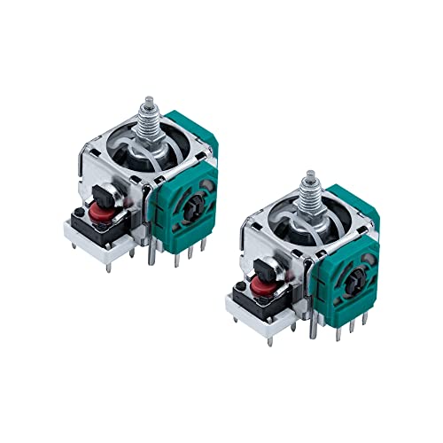 Mcbazel 2Pcs Analog Joystick Ersatz für Xbox One Elite 2, Ersatzteile 3D Thumb Stick Rocker Sensor Modul mit Schraubendreher Kit für Xbox One Elite 2 Controller