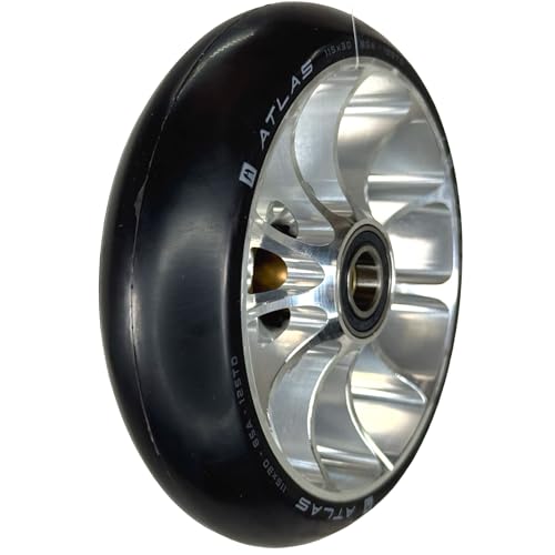 Ethic DTC Atlas Stunt-Scooter Rolle I Trick Tret Roller I Ersatzrad I Reifen I Sehr leicht I Profi (Raw, 110mm x 24mm x 8STD)