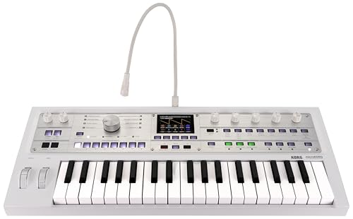 Korg microKORG 2-37 Key Analoger Synthesizer und Gesangsprozessor - Limitierte Auflage in Weiß