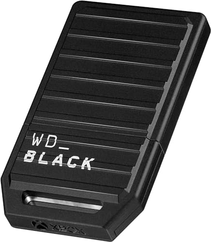 WD_BLACK C50-Erweiterungskarte für Xbox 1 TB (offiziell lizenziert für Xbox, Xbox Velocity Architecture, Plug-and-Play, mehr Titel speichern) Schwarz
