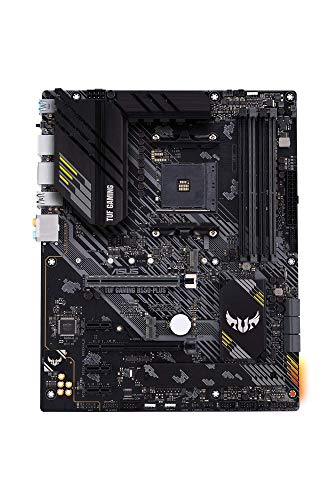 ASUS TUF Gaming B650-PLUS Mainboard Sockel AMD AM5 (Ryzen 7000, ATX, PCIe 5.0, DDR5-Speicher, 14 Power Stages, USB 3.2 Gen 2x2 Typ-C, 2.5G Ethernet, Aura Sync)