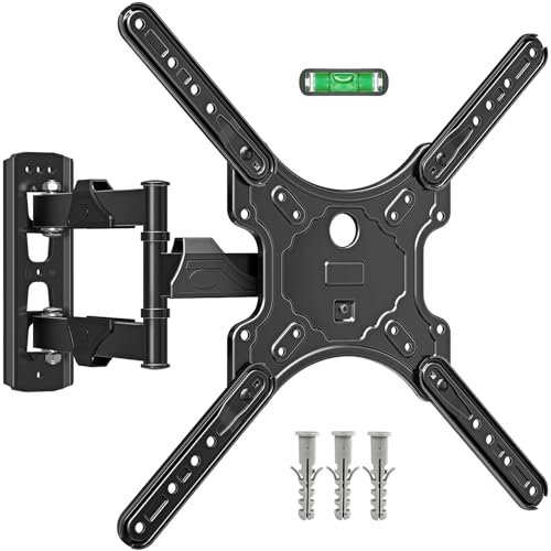 MOUNTUP TV Wandhalterung für 26-60 Zoll LED, LCD, OLED Fernseher, Schwenkbare Neigbare TV Halterun bis 35 kg, Max VESA 400x400mm, EU0079