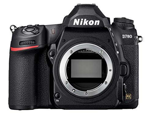 Nikon D780 Vollformat Digital SLR Kamera (24,5 MP, 4K UHD Video incl. Zeitlupenfunktion, EXPEED 6-Prozessor, 3,2 Zoll/8 cm neigbarer Monitor mit 2,4 Millionen Bildpunkten, WiFi und NFC, SnapBridge)