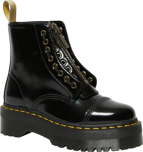 Dr. Martens Damen Dr. Martens bovver boots, Schwarz, 39 EU