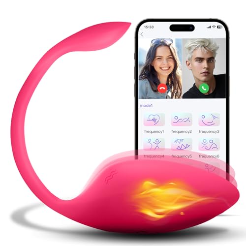 2025 APP Steuerung Butterfly Vibration für Frauen, Sex Spielzeug für die Frau 9 Modi & Heizung Vibrator Sex Toys, Vibratorensets für Frauen klitoris G-Punkt Anal Sexspielzeug für Paare Extrem Sex