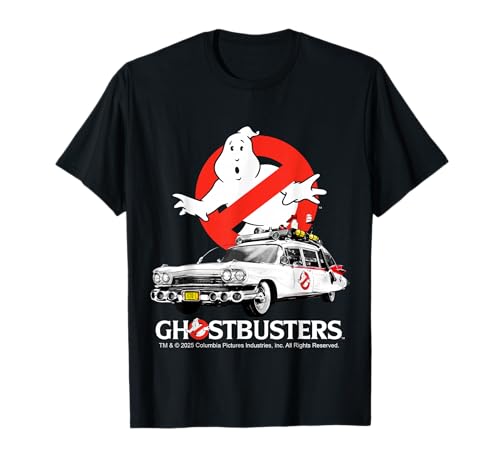 Ghostbusters Halloween-Design Ecto 1 T-Shirt
