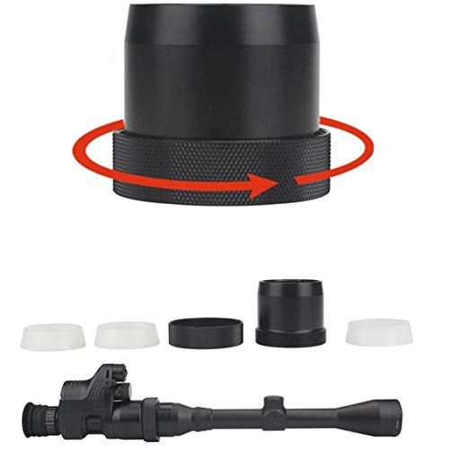 Maximtac Universal Schnell-Adapter Gen2 für Fernglas/Zielfernrohr für Sytong HT-66 / Pard NV007 für 35-47 mm Ø mit Bajonett-Aufnahme QD