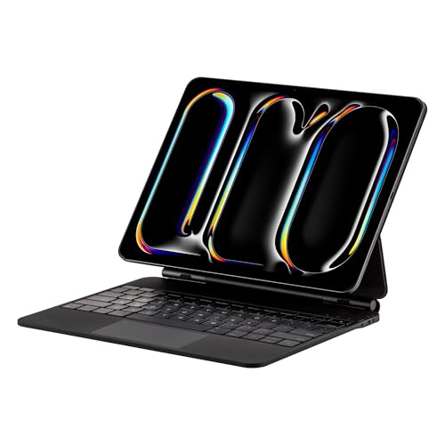 Seagtigau Magic Keyboard Case für iPad Pro 12,9 Zoll (3., 4., 5., 6. Gen) & Air 13