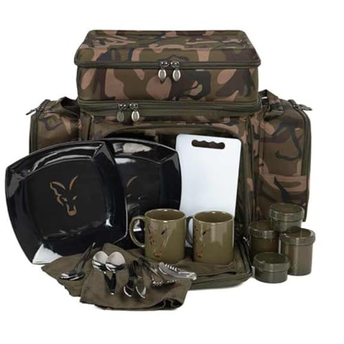 Fox Camolite 2 Person Session Cooler/Food Bag 45x65x43cm - Angeltasche, Tasche für Lebensmittel, Zubehörtasche