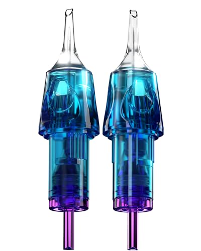 CNC Tattoo Nadeln 20 stück Tattoo Needles Cartridges 3RL Professionelle Patronen Nadeln # 10 Bugpin-Einwegnadeln 3 Round Liner für Tattoo-Stift-Maschine EN04B-20-1003RL-X