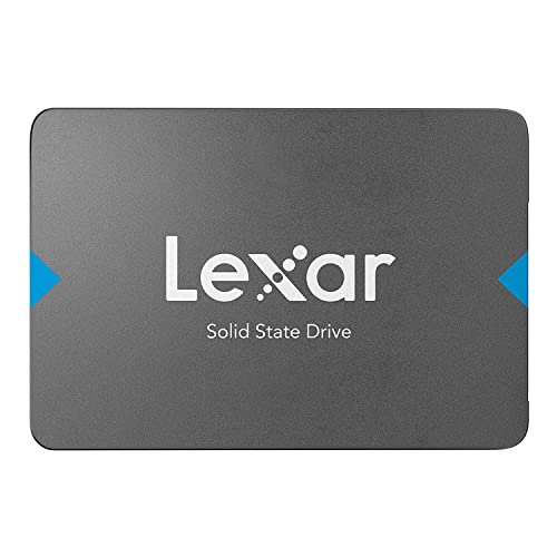 Lexar NQ100 2,5 Zoll SATA III (6 Gb/s) 240 GB SSD, bis zu 550 MB/s Lesen Solid-State-Laufwerk, Interne SSD für Laptop, Desktop-Computer/PC (LNQ100X240G-RNNNG)