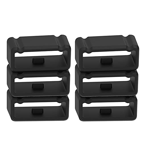 Ruentech Verschlussring Kompatibel mit Garmin Fenix 3/Fenix 3 HR Sportuhr Armband, Uhrenarmbänder Silikon Sichere Schleife für Garmin Fenix 3/Fenix 3 Zubehör Armband