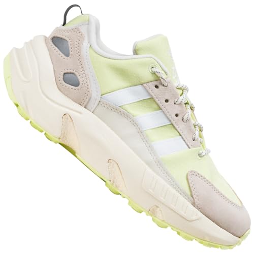Adidas Herren Zx 22 Boost Sneaker, Off White FTWR White Pulse Limette, 44 EU