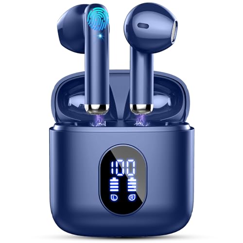 Drsaec Bluetooth 5.4 Kopfhörer, In Ear Kopfhörer Kabellos Bluetooth 2025 Neu 30Std Kabellose Kopfhörer mit 6D Tiefer Bass, 4 ENC Mic, Noise Cancelling Ear Buds, USB-C, IP7 Wasserdicht Sport Ohrhörer