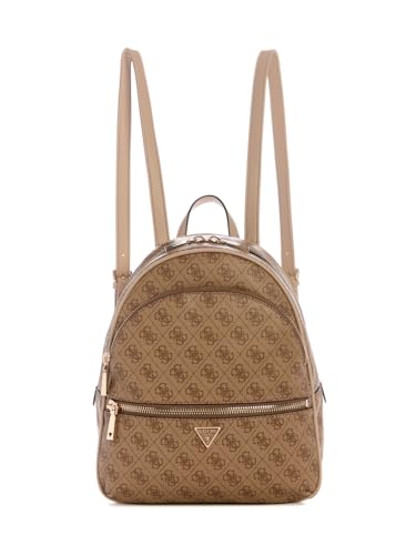 GUESS Manhattan II Backpack L Latte Logo