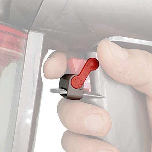 sciuU Ein- / Ausschalter Steuerklemme Kompatibel mit Dyson V15 V6 V8 V7 V10 V11 Absolute/Animal/Motorhead Staubsauger, Sperren Sie den ON/OFF Status des Netzschalters & Befreie deine packenden Finger