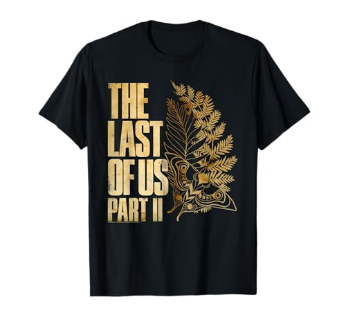 The Last of Us Part II Golden Moth and Leaves Video Game T-Shirt