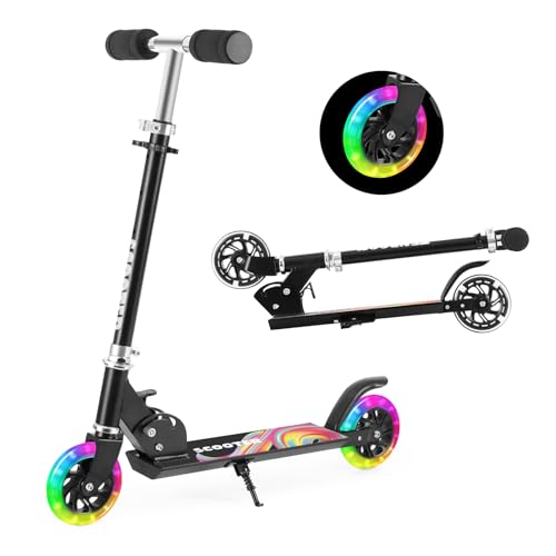 Y-RAIN Roller Kinder Scooter Höhenverstellbarer Scooter für Kinder Roller klappbar Tretroller Kinder ab 3 Jahre