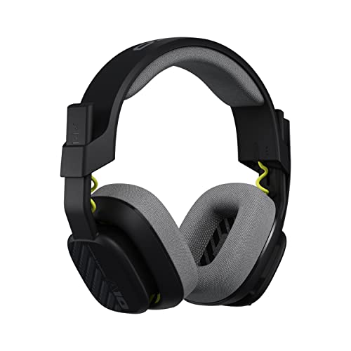 ASTRO A10 Gaming-Headset Gen 2 Kabelgebundenes Headset, Over-Ear-Gaming-Kopfhörer, Leicht & Robust, Flip-to-mute-Mikrofon, 32 mm Treiber, Für PS5, PS4, Nintendo Switch, PC - Schwarz