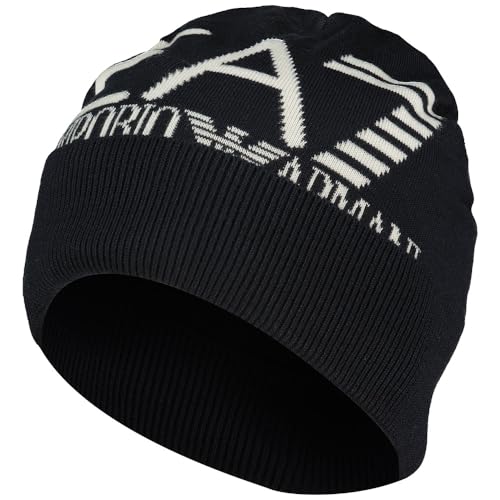 Berretto Emporio Armani EA7 mountain U visibility beanie blue/ white C25EA11 7X000006 AF11994 M