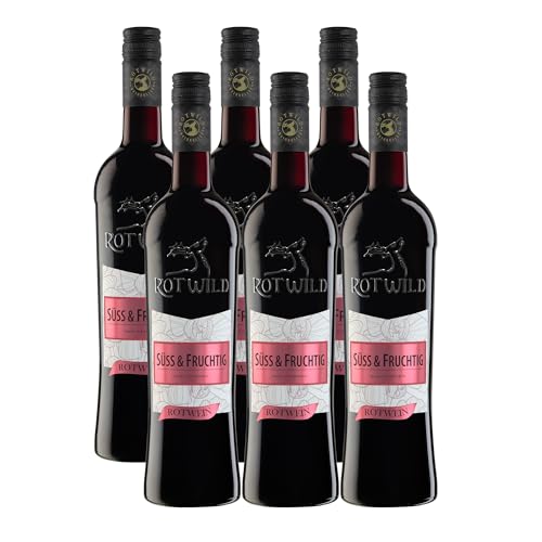 Rotwild Rotwein süß & fruchtig (6 x 0,75l)