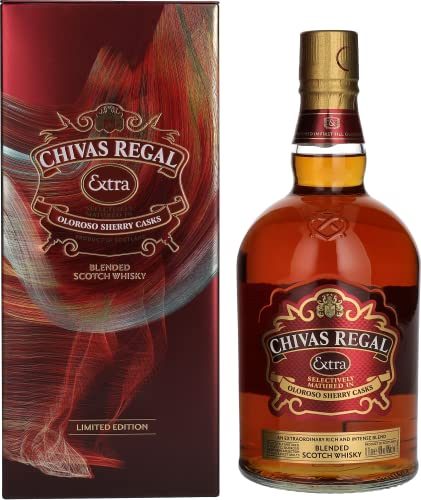 Chivas Regal EXTRA Blended Scotch Whisky OLOROSO SHERRY CASK 40% Vol. 1l in Tinbox