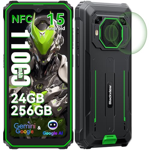 Blackview BV6200 Plus Robustes Outdoor-Smartphone -11000mAh, 24GB+256GB (2TB), IP68/IP69K Widerstandsfähig, 6.56