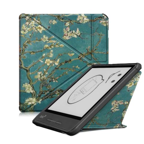 Hülle für Tolino Epos 2 8 Zoll Cover Schutzhülle mit Auto Sleep/Wake und Magnetverschluss Kompatibel mit Tolino Epos2 8 Zoll (XH)