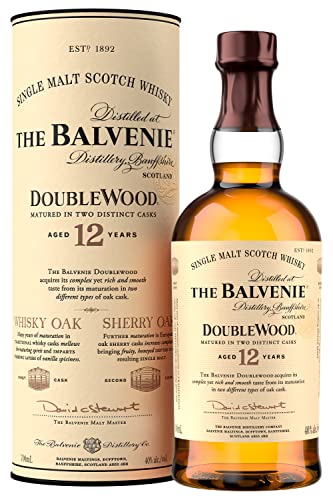 The Balvenie DoubleWood 12 Jahre Single Malt Scotch Whisky, 70cl