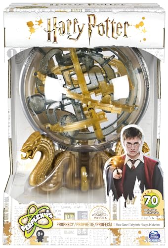 Wizarding World Harry Potter Perplexus Prophecy - 3D-Kugellabyrinth mit 70 Hindernissen, ab 8 Jahren