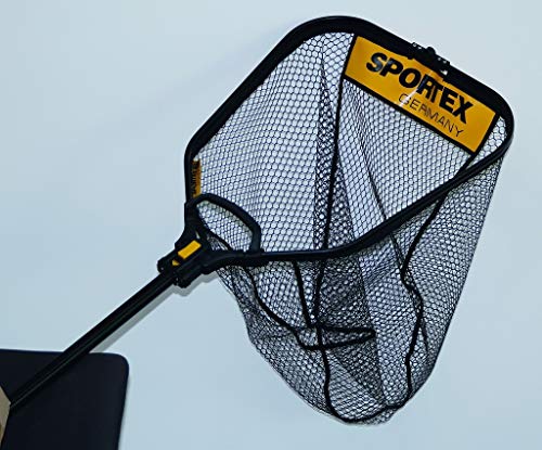 Sportex Alu-Raubfischkescher gummiert 70x60cm 401002 Kescher Raubfischkescher Angelkescher Net