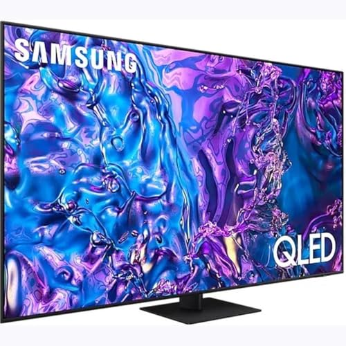 Samsung QLED Q70D 85 Zoll (216 cm) Fernseher TV mit Quantum Prozessor 4K, 100% Farbvolumen,AI Upscaling, Tizen OS, Smart TV, 85Q70D, [2024]