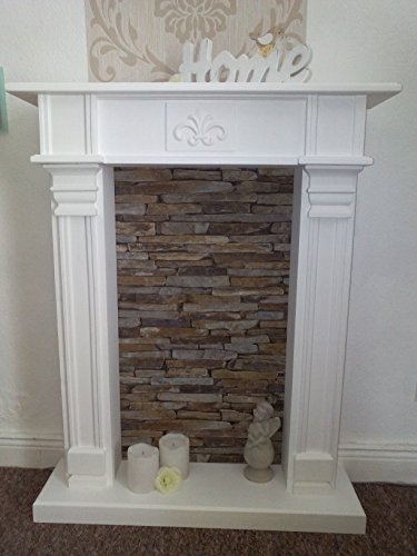 Wolkenstube Dekokamin Deluxe, Kaminumrandung, Kaminsims, Kaminkonsole, Handarbeit