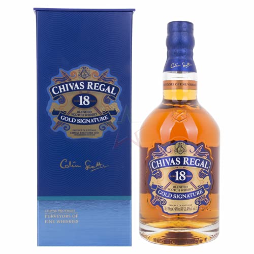 Chivas Regal 18 Years Old GOLD SIGNATURE Blended Scotch Whisky 40,00% 0,70 Liter