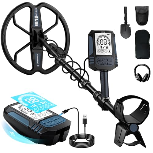 SUNPOW Wiederaufladbarer Metalldetektor für Erwachsene – 11