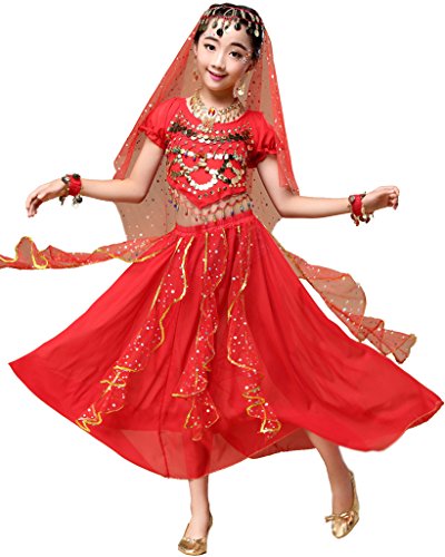 Astage Indische Kleidung Bollywood Orient Kleid Halloween Karneval Kostüme