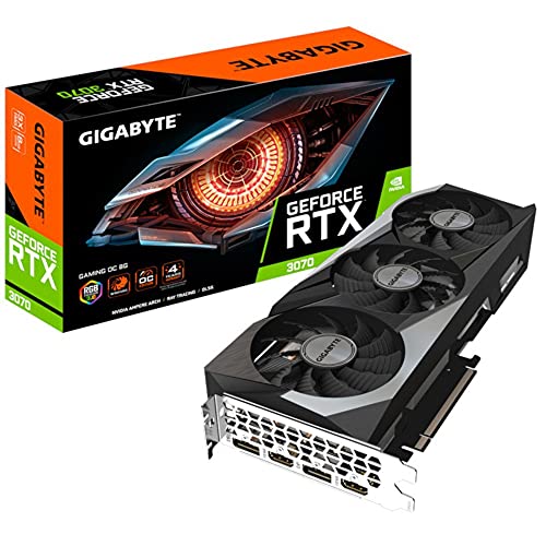 GIGON GeForce RTX 3070 Gaming OC 8GB V2 LHR Grafikkarte GV-N3070GAMING OC-8GD V2
