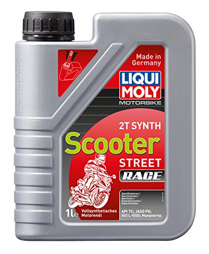 LIQUI MOLY Motorbike 2T Synth Scooter Race | 1 L | Motorrad 2-Takt-Öl | Art.-Nr.: 1053