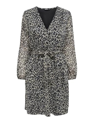 ONLY Damen Kleid 15236376 Pumice Stone M