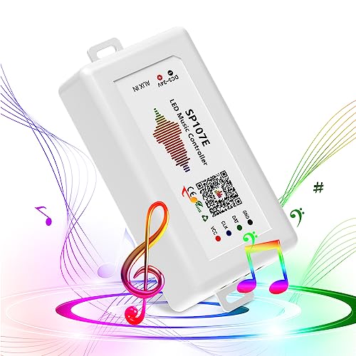 BTF-LIGHTING WS2812B WS2811 WS2815 WS2813 SP107E Musik Bluetooth LED Controller Volle Farbe IOS/Andriod App Steuerung Unterstützung SK9822 SK6812RGB SK6812RGBW Passend für LED Leiste LED Matrix Panel